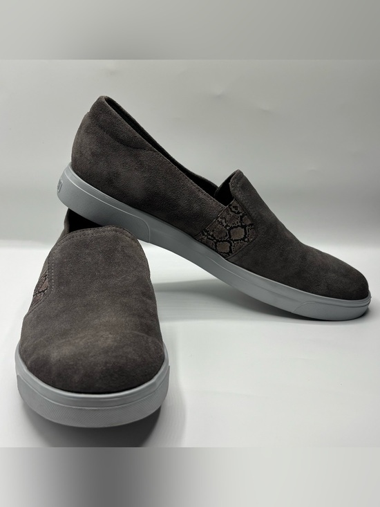Munro Shoes - Munro grey suede slip on casual shoes 10N